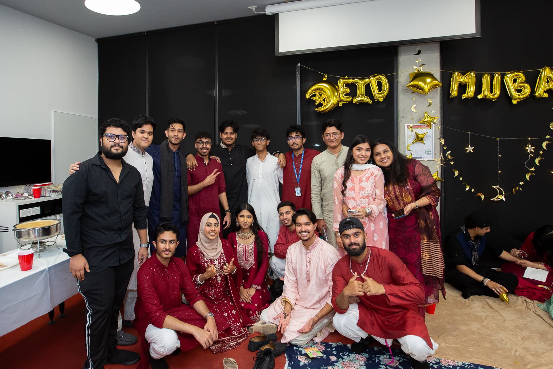 Henna art at Chaad Raat